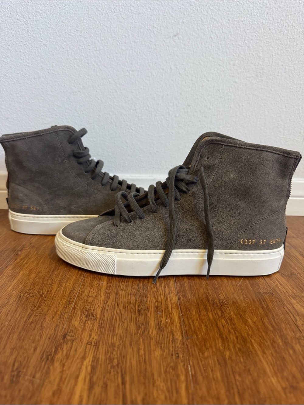 Common Projects Tournament High Waxed Suede
